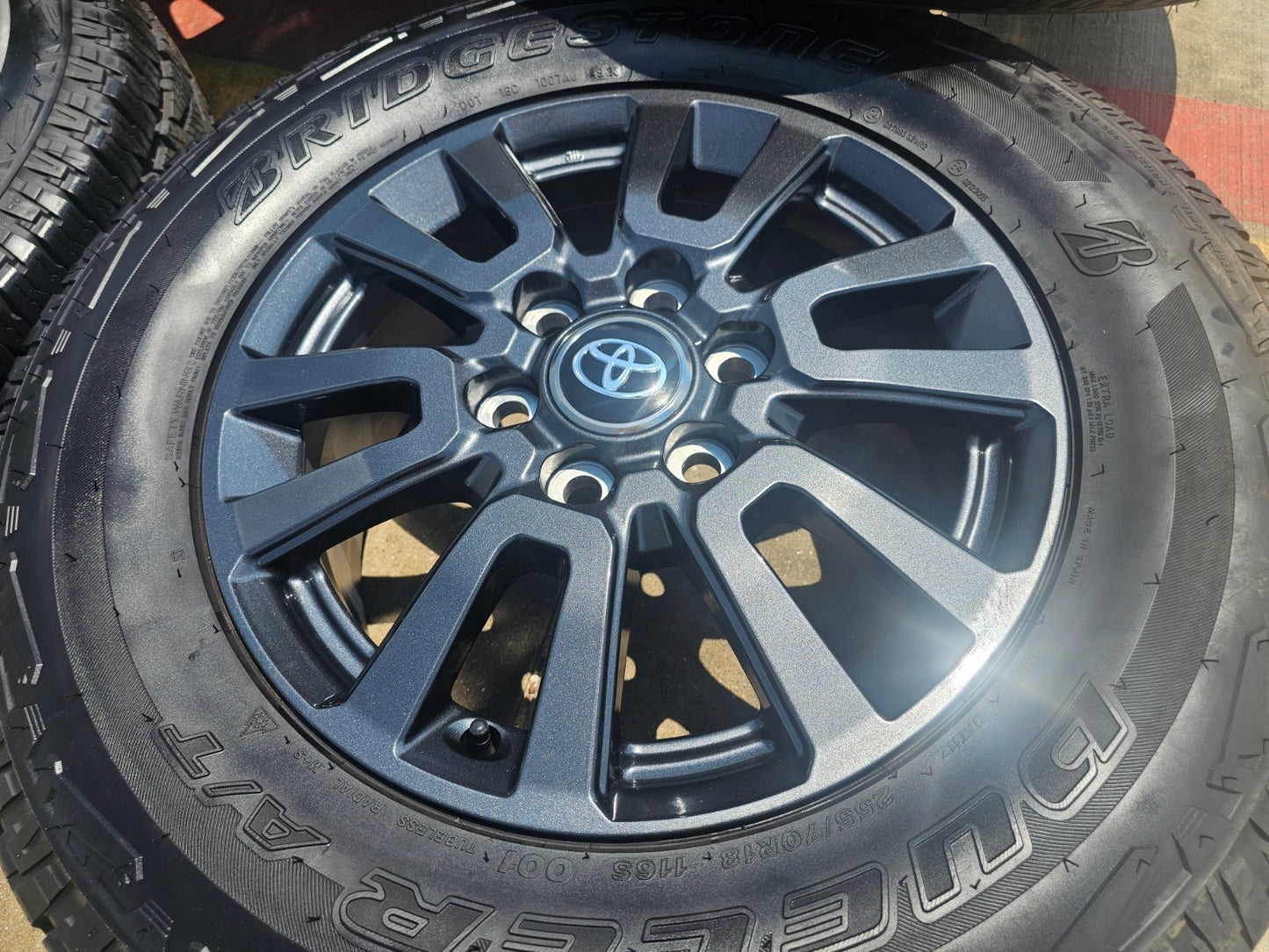 18" Toyota Land Cruiser OEM wheels rims tires Tundra Sequoia NEW BRIDGESTONE