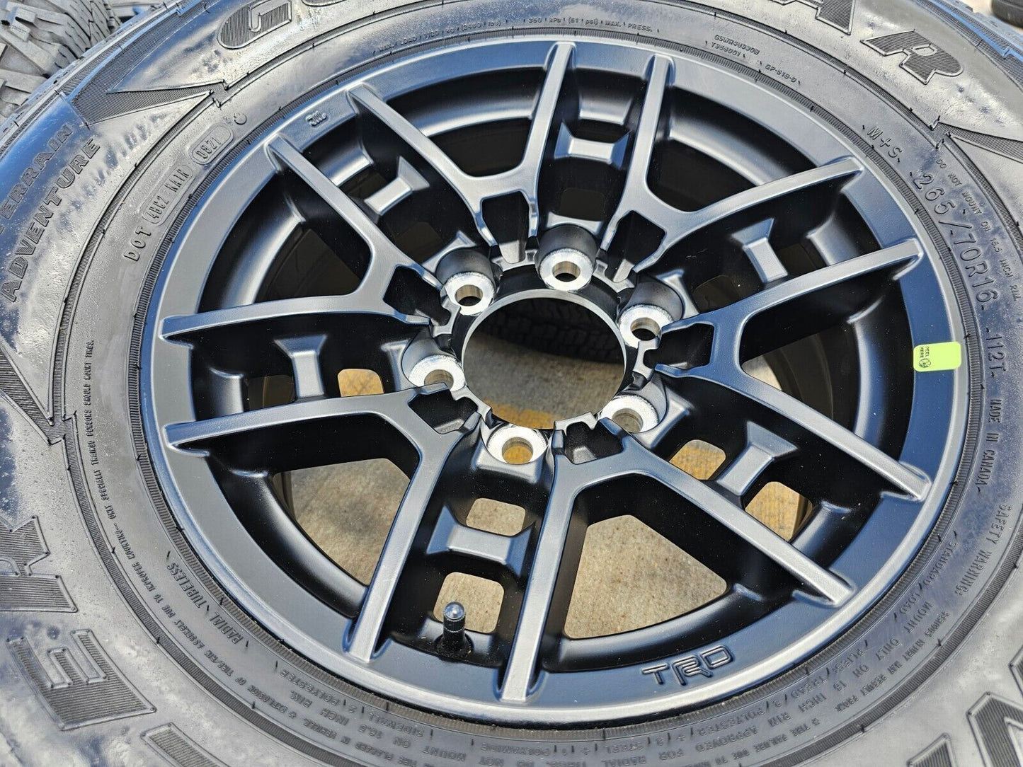 16" Toyota Tacoma TRD wheels rims tires 75258 OEM 4Runner FJ Cruiser