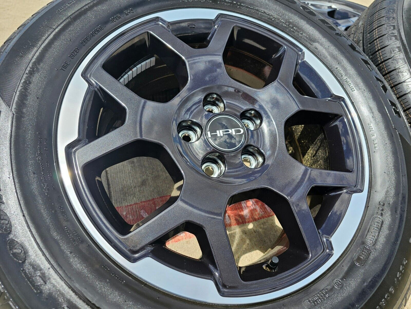 18" Honda Ridgeline Pilot HPD OEM black wheels rims 18089 MDX 2024 2025 NEW