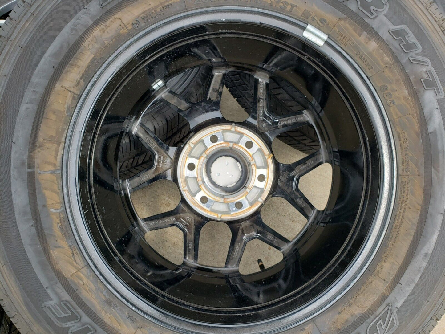 18" Ford Bronco wheels rims tires black 95213 Ranger tires 2022 2023 2024 NEW