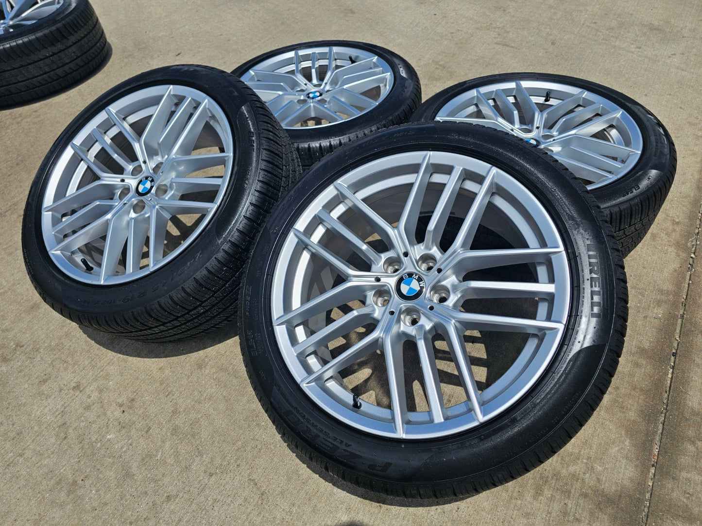 19" BMW 530i 540i 4 5 6 7 OEM Series wheels rims 2021 2022 2023 2024 2025 NEW
