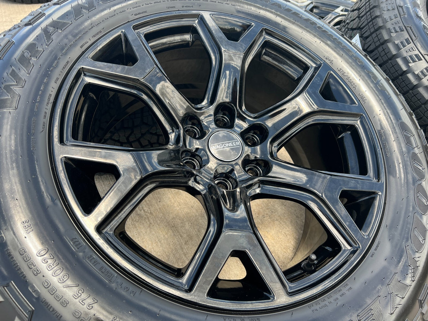 20" Dodge Ram 1500 Jeep Grand Wagoneer OEM OBSIDIAN wheels rims NEW
