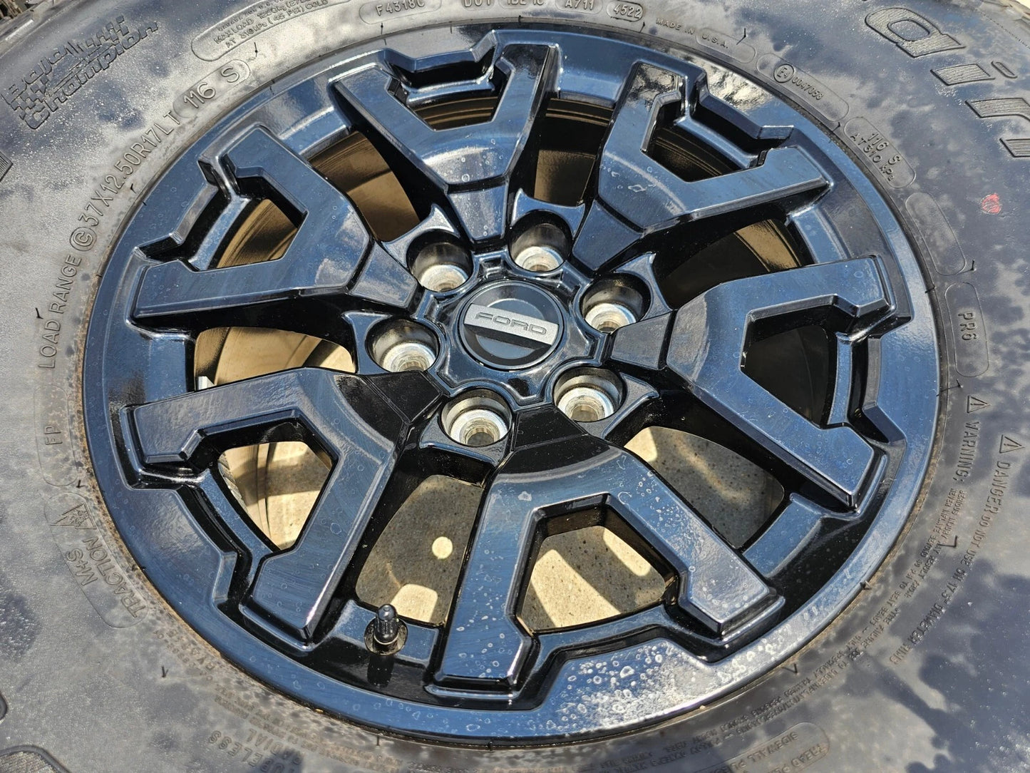 17" Ford F-150 Raptor Bronco OEM rims wheels 10461 tires 37" BFG NEW