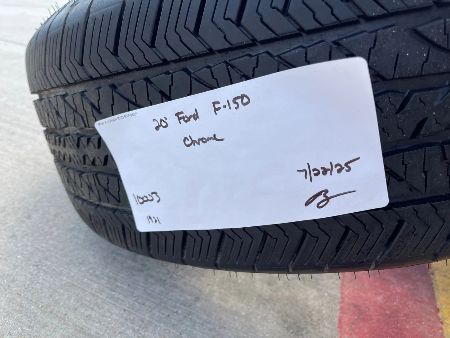 20" Ford F-150 Expedition chrome rims wheels 10003 OEM tires CLEAN