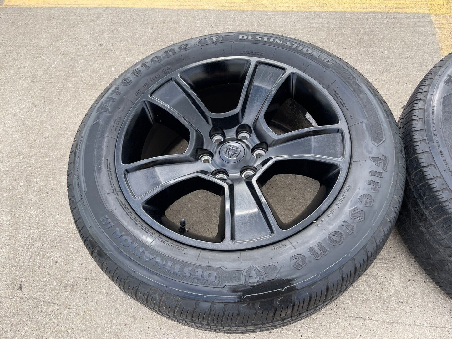 20" Dodge Ram 1500 OEM LIMITED Black 2676 2723 wheel rim spare