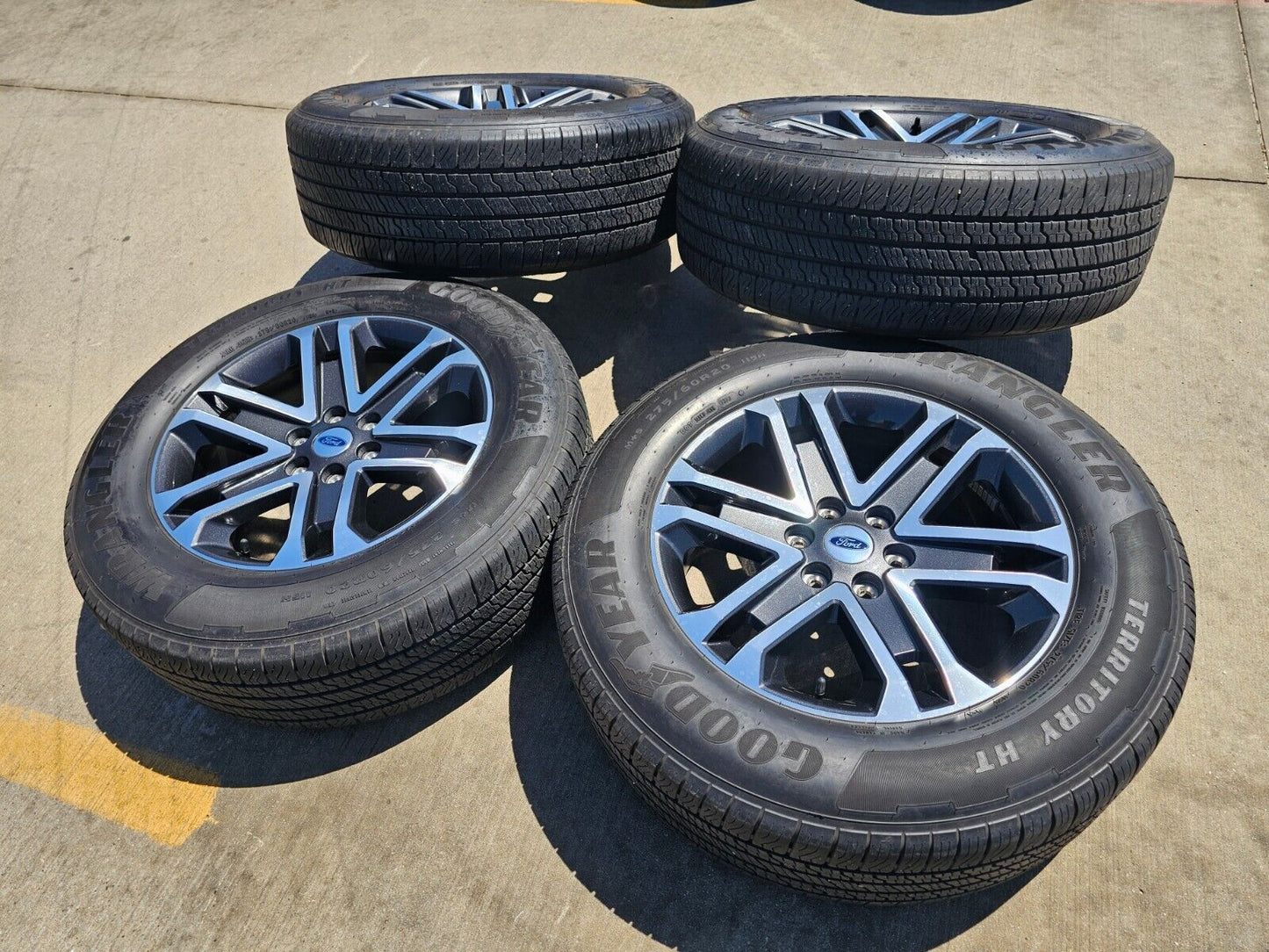 20" Ford F-150 OEM rims wheels 10345 95025 Expedition 2022 2023 2024 2025