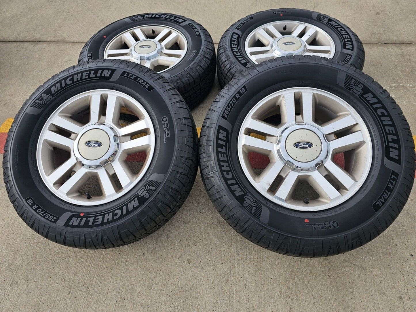 18" Ford F-150 Expedition OEM 3559 rims wheels tires NEW MICHELIN
