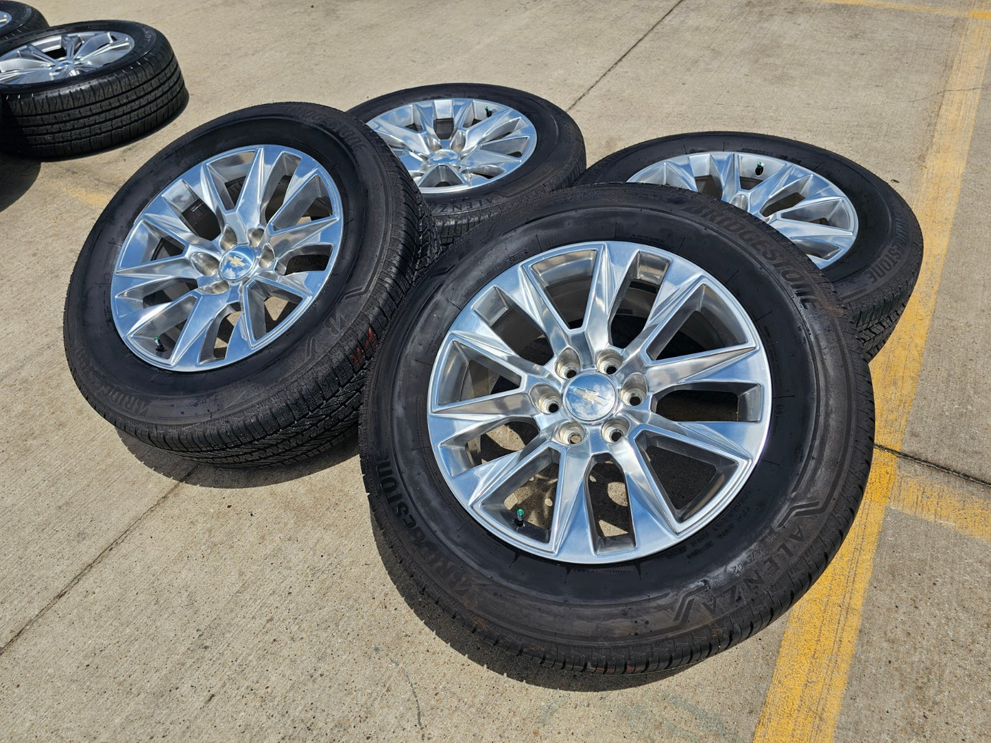 20" Chevy Tahoe Silverado LTZ 5920 OEM wheels rims Yukon 2023 2024 2025 2026 NEW