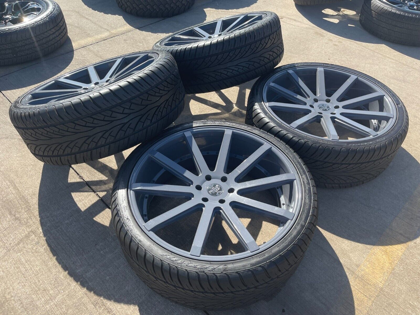 26x10 VERSANTE VE232 Chevy Silverado RAM Wagoneer wheels rims tires 6x139 6x5.5