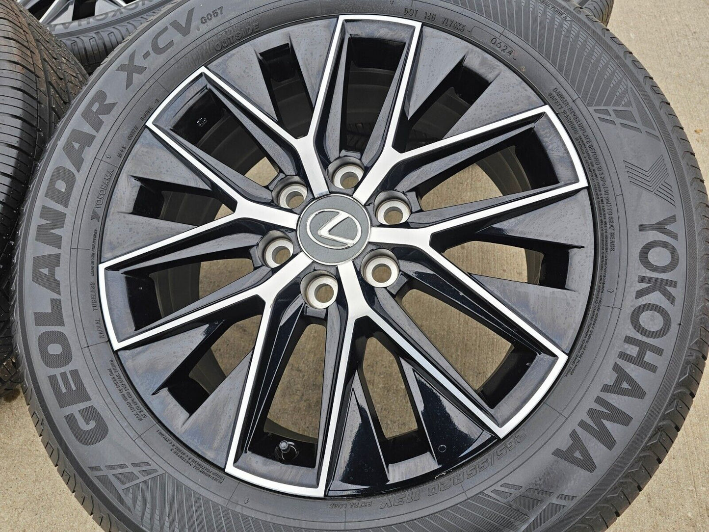 20" Lexus GX550 OEM wheels rims Toyota Land Cruiser Tundra 10545 LX600 2025 NEW