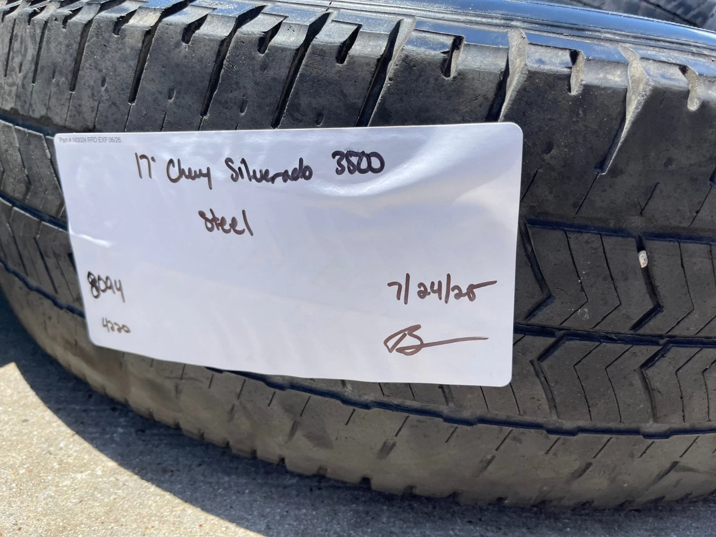 17" Chevy Silverado GMC Sierra 3500 Dually simulator rims wheels OEM 8094