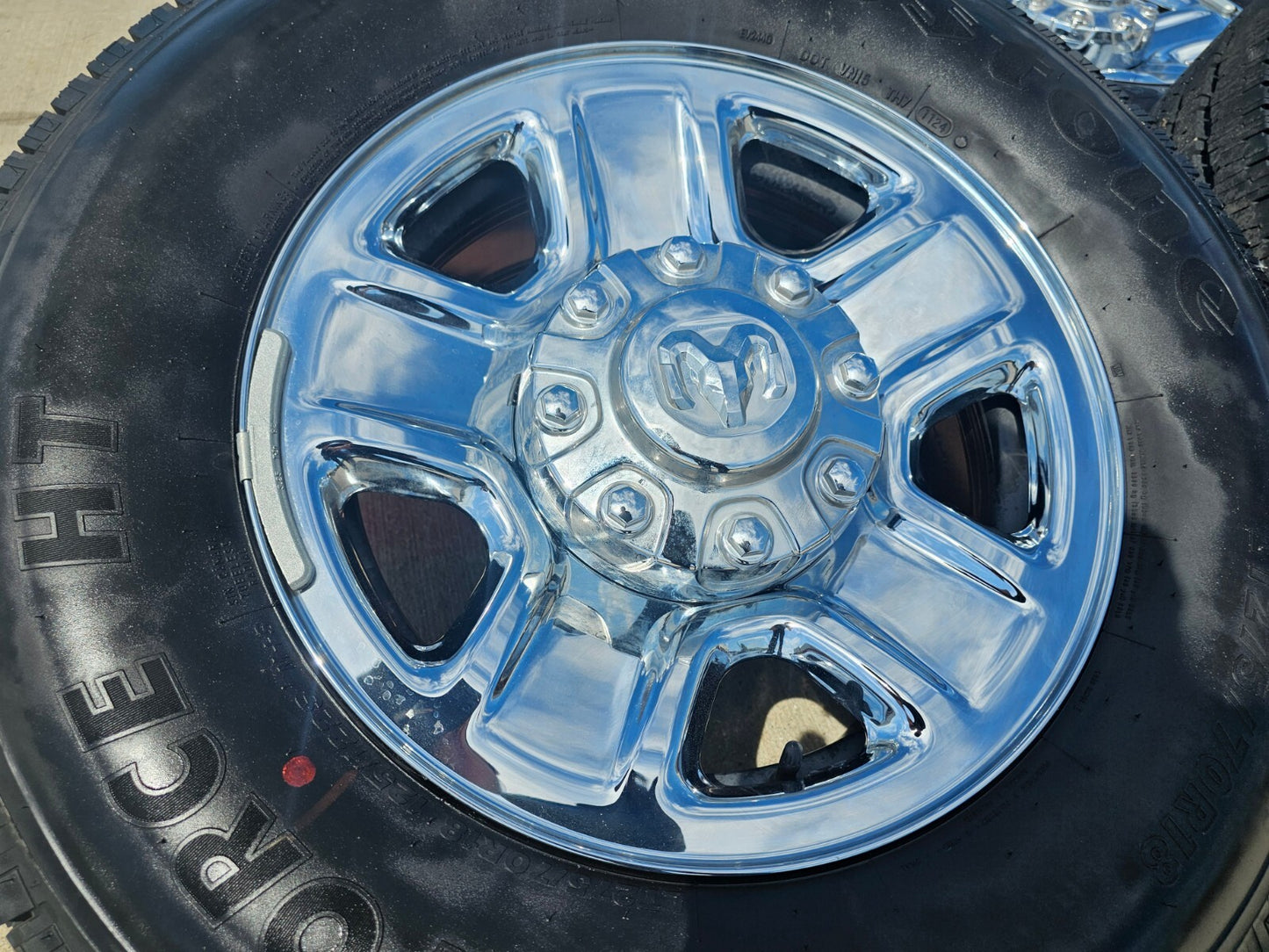 18" Dodge Ram 2500 3500 STEEL chrome OEM 2473 wheels rims 2023 2024 2025 NEW