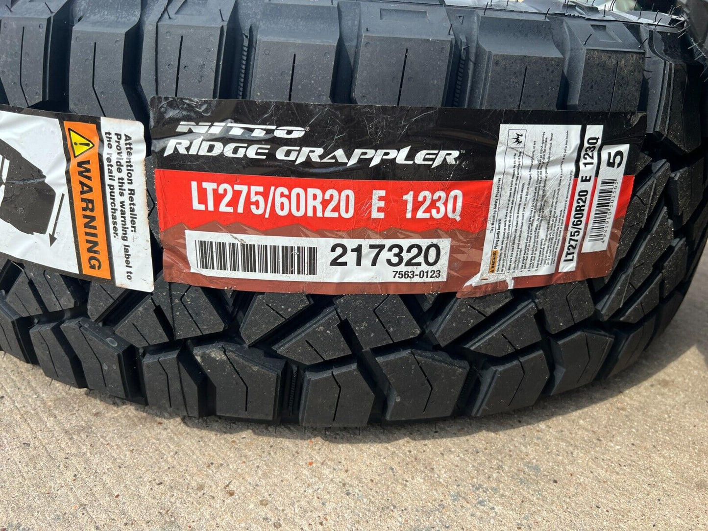 20" Chevy Silverado GMC 2500 OEM 5803 wheels rims NITTO RIDGE GRAPPLER 33" NEW