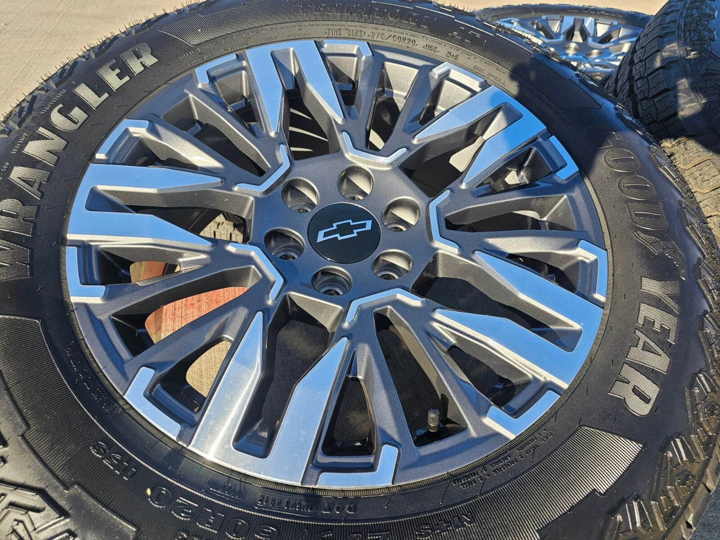 20" Chevy Silverado Z71 GMC Sierra Canyon OEM wheels rims 2024 2025 2026 NEW