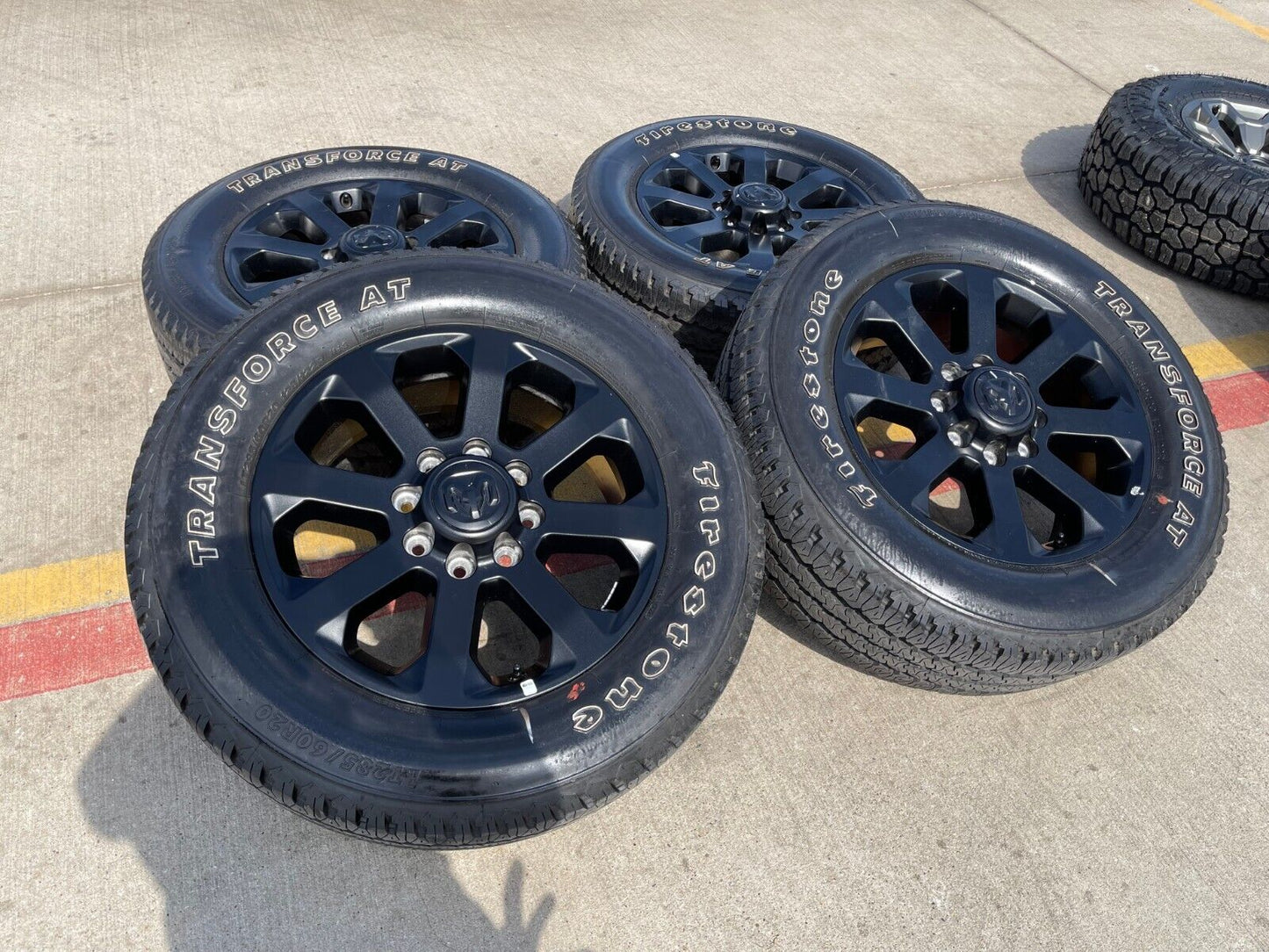 20" Dodge Ram 2500 3500 LARAMIE OEM 2700 wheels rims tires 2022 2023 2024 2025