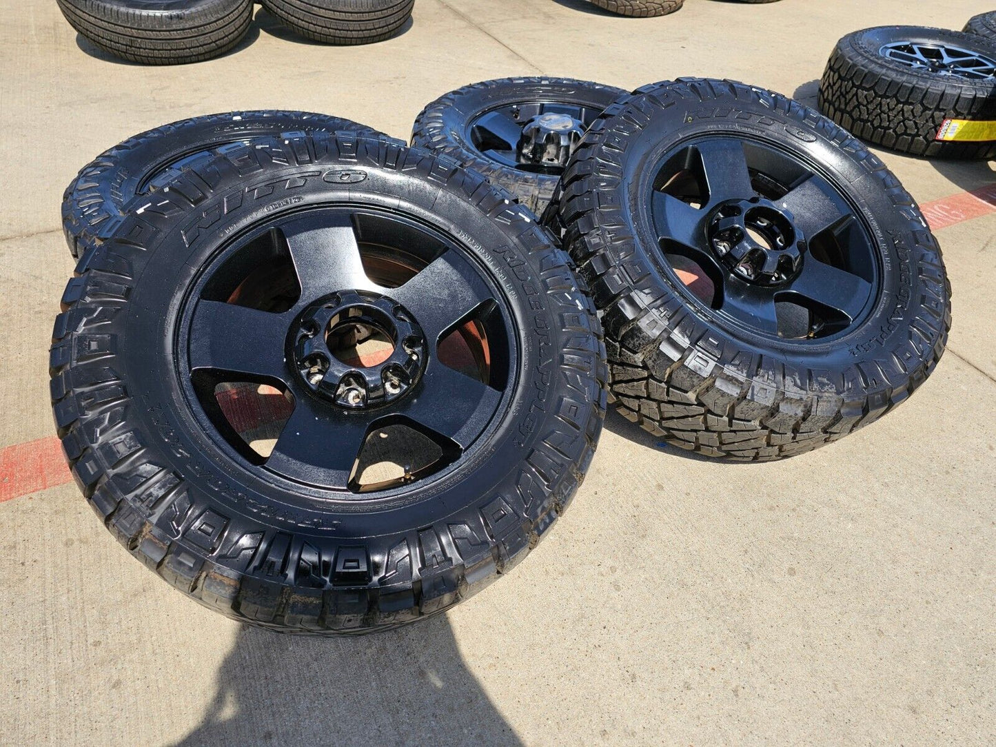 20" Ford F-250 F-350 OEM Lariat 3644 wheels rims NITTO 35"