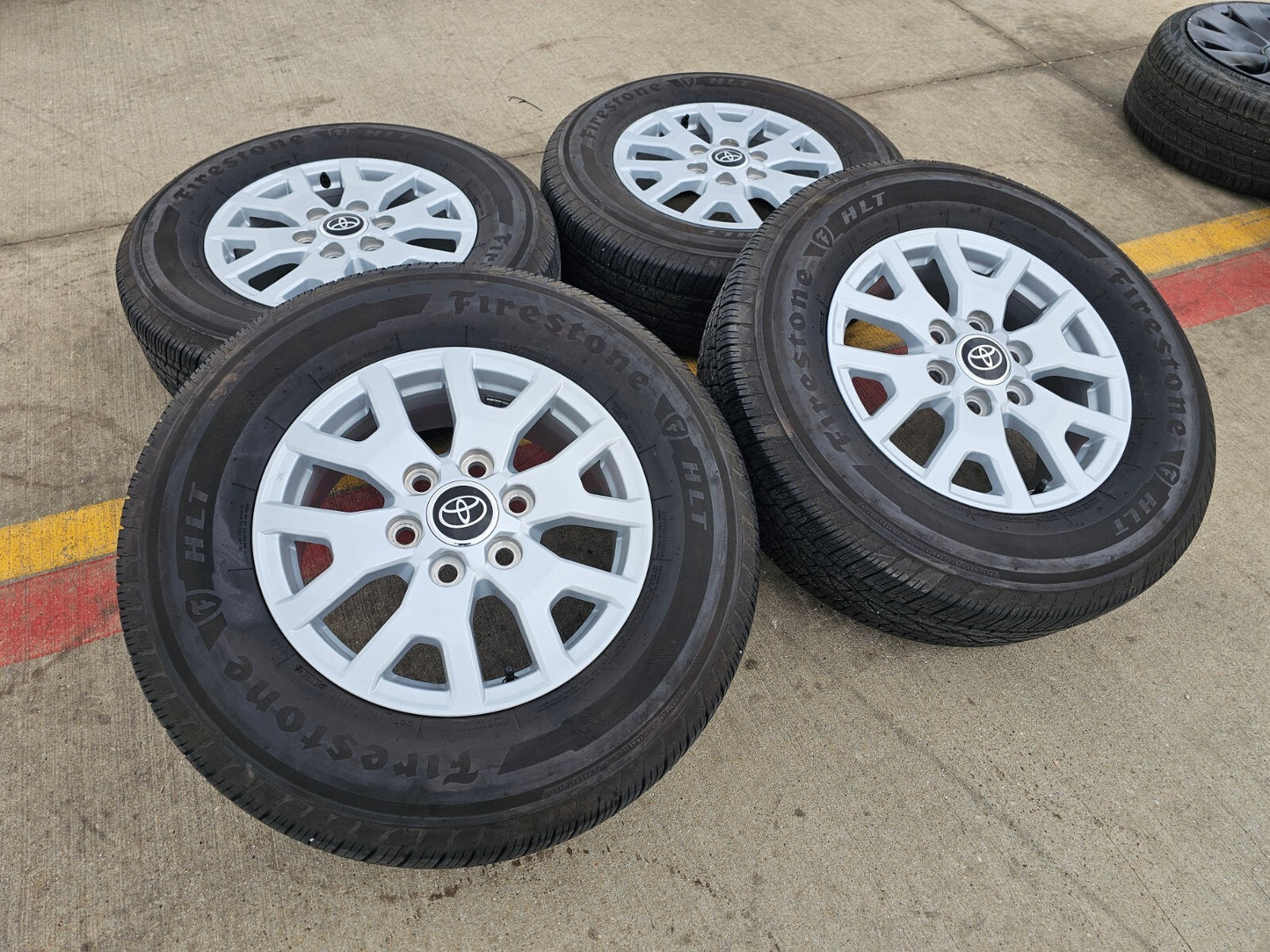 17" Toyota Tacoma 4Runner TRD OEM wheels rims tires 2024 2025 FIRESTONE