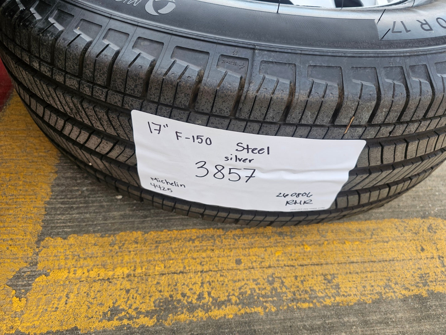 17" Ford F-150 OEM rims wheels 3857 steel 2025 2026 2027 MICHELIN HUGE SALE NEW