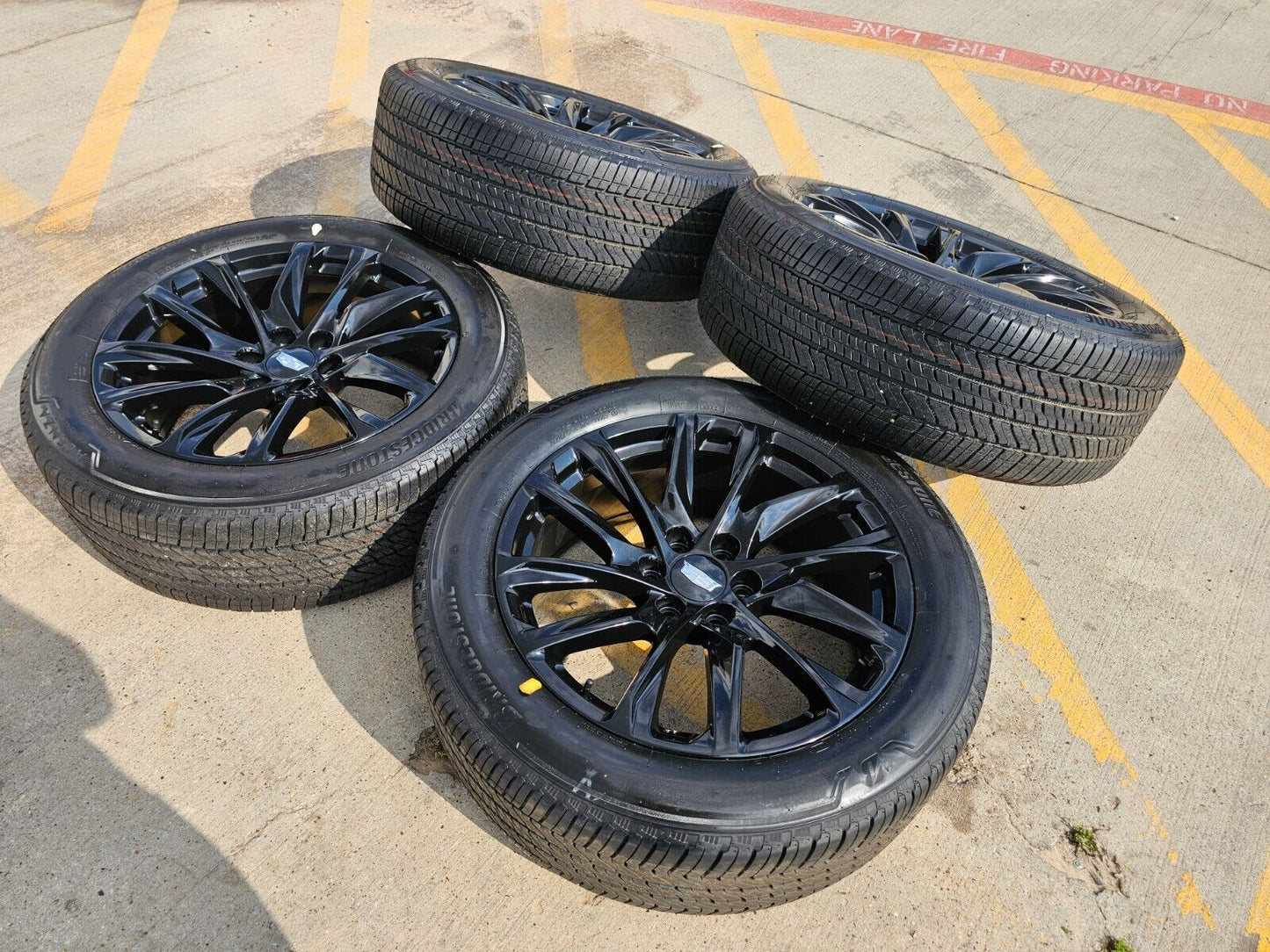 22" Cadillac Escalade Chevy Tahoe OEM Replica 95027 wheels rims 2023 2024 NEW