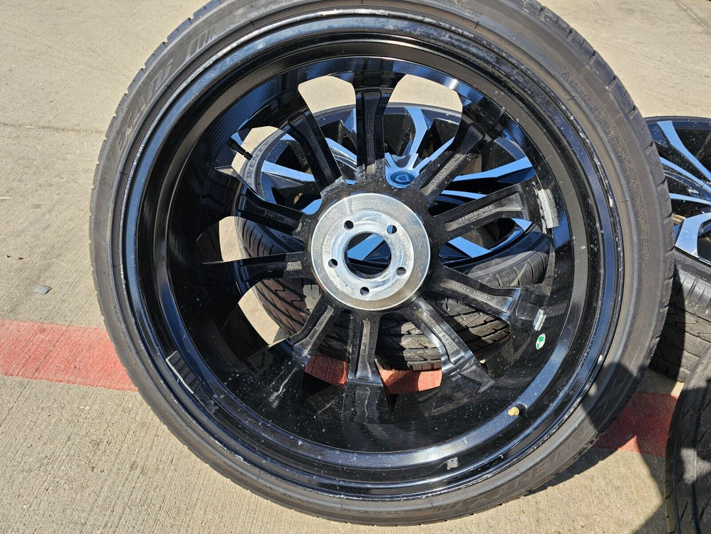 24x10 24" Lexani CVX-4 Dodge Ram 1500 wheels rims tires 5x139 5x5.5