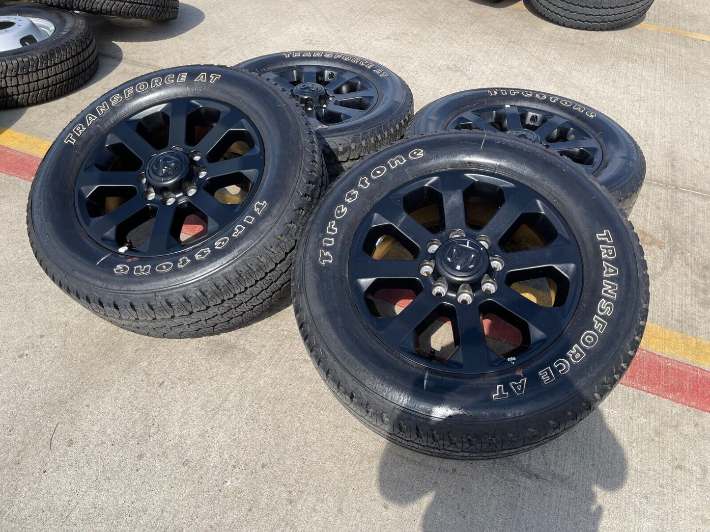 20" Dodge Ram 2500 3500 LARAMIE OEM 2700 wheels rims tires 2022 2023 2024 2025