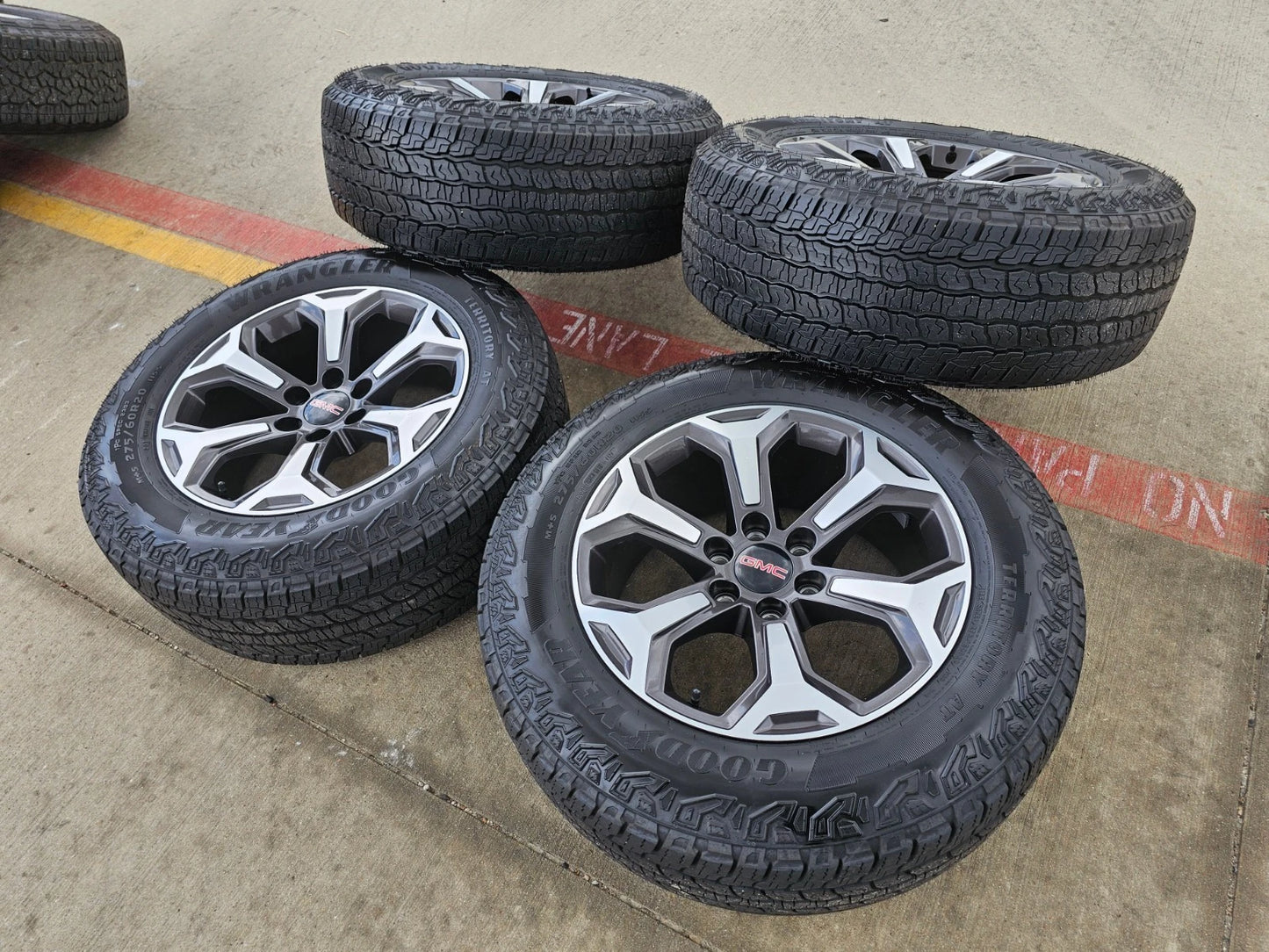 20" GMC Sierra Canyon Chevy Silverado OEM wheels rims 2024 2025 2026 NEW