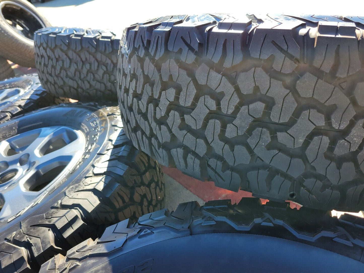 17" Ford Bronco Big Bend wheels rims tires BFG A/T NEW 10384 2022 2023 2024 NEW