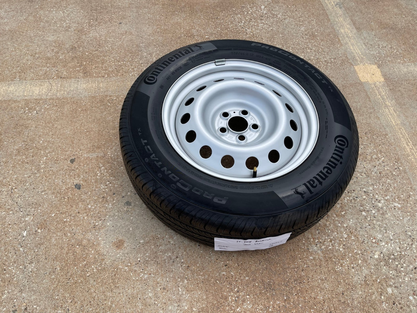 17" Ford Maverick Bronco Sport rim wheel tire 10415 OEM spare LIKE NEW