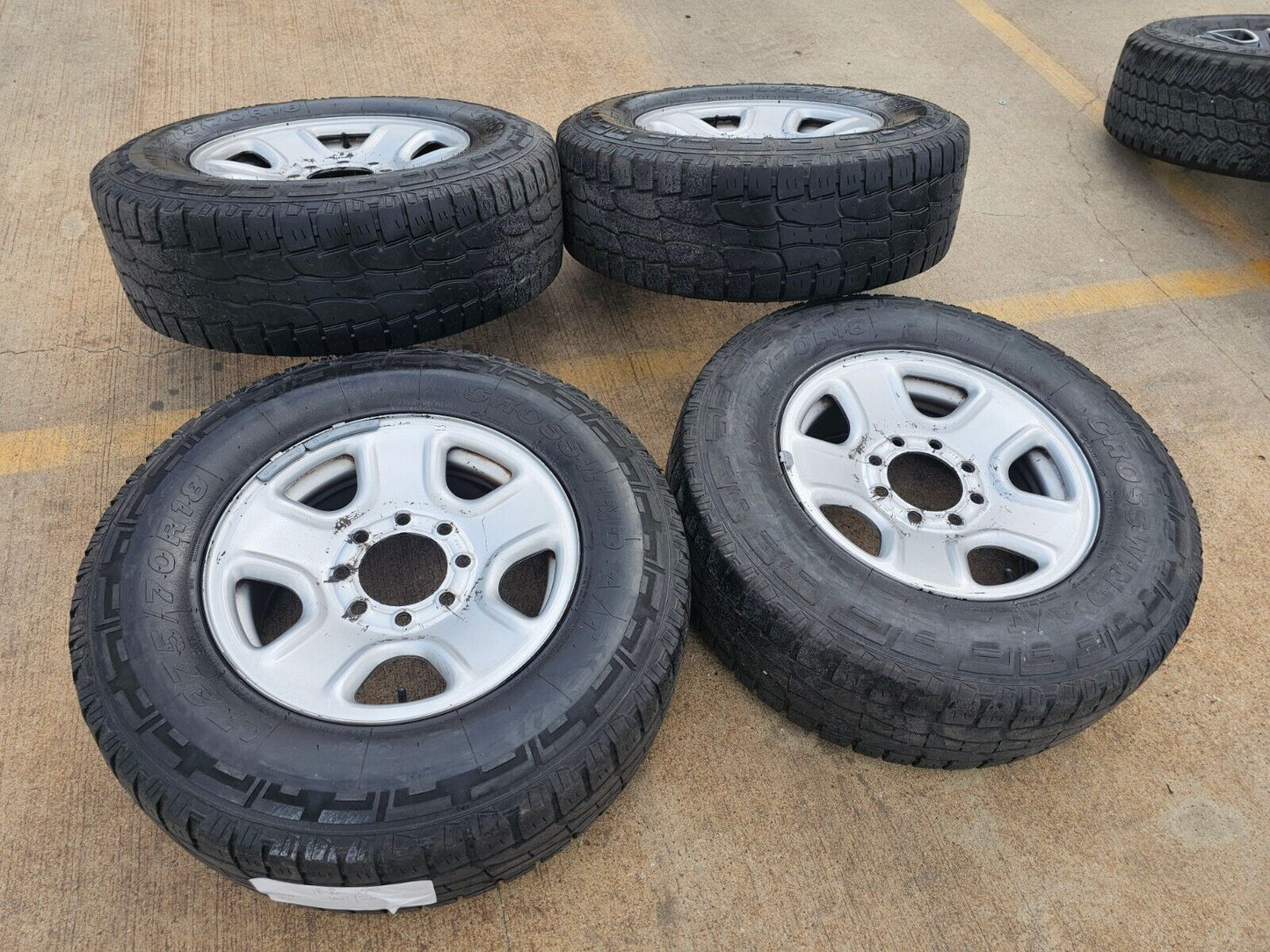 18" Dodge Ram 2500 3500 STEEL OEM 2473 wheels rims tires