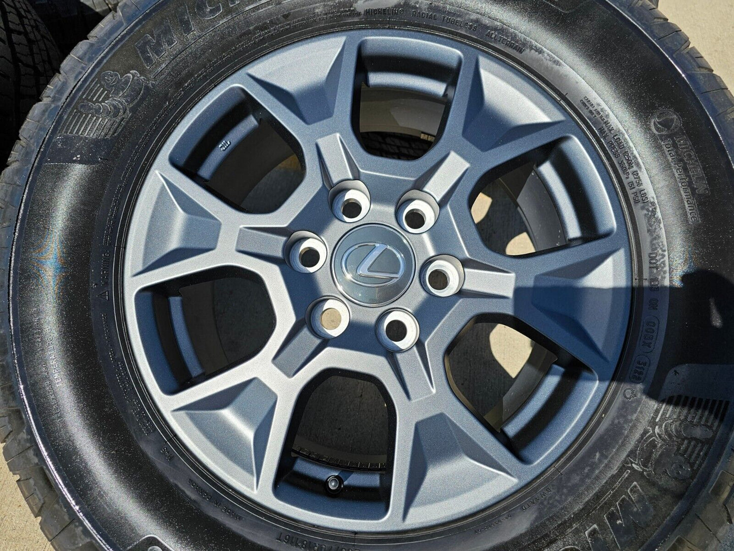 18" Lexus GX550 OEM wheels rims Toyota Land Cruiser Tundra Sequoia 2024 2025 NEW