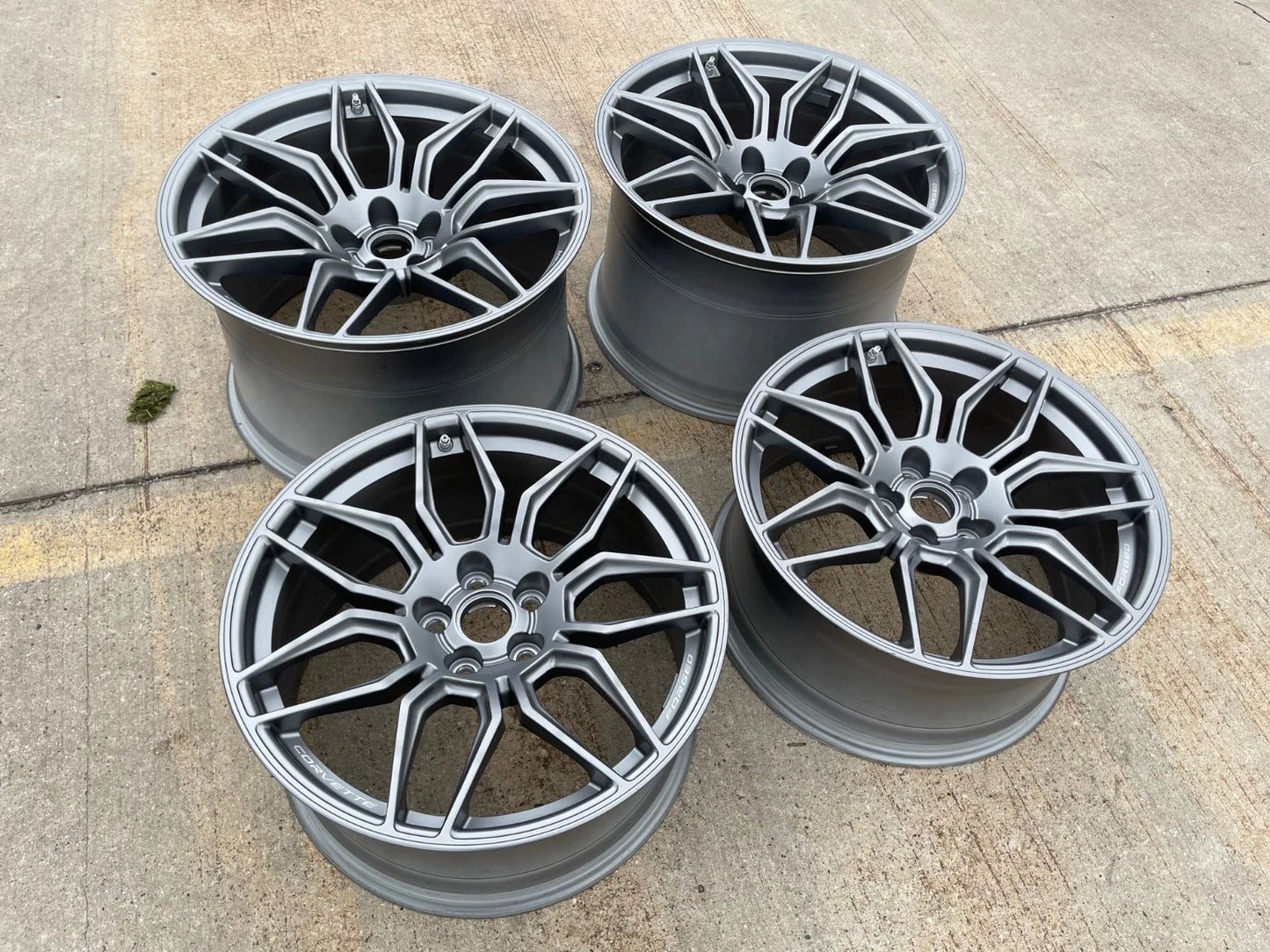 20" + 21" Chevy Corvette ZR1 C8 OEM 95580 95581 wheels rims 2024 2025 2026 NEW
