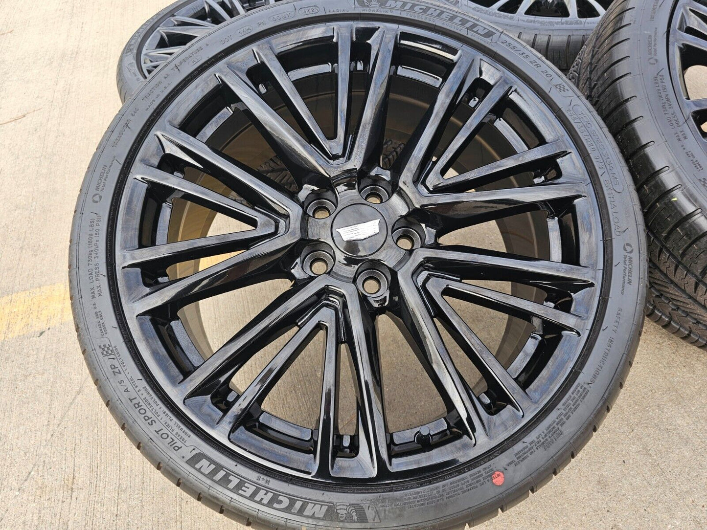 20" Cadillac CT5 OEM Black wheels rims 4843 tires 2021 2022 2023 2024 2025 NEW