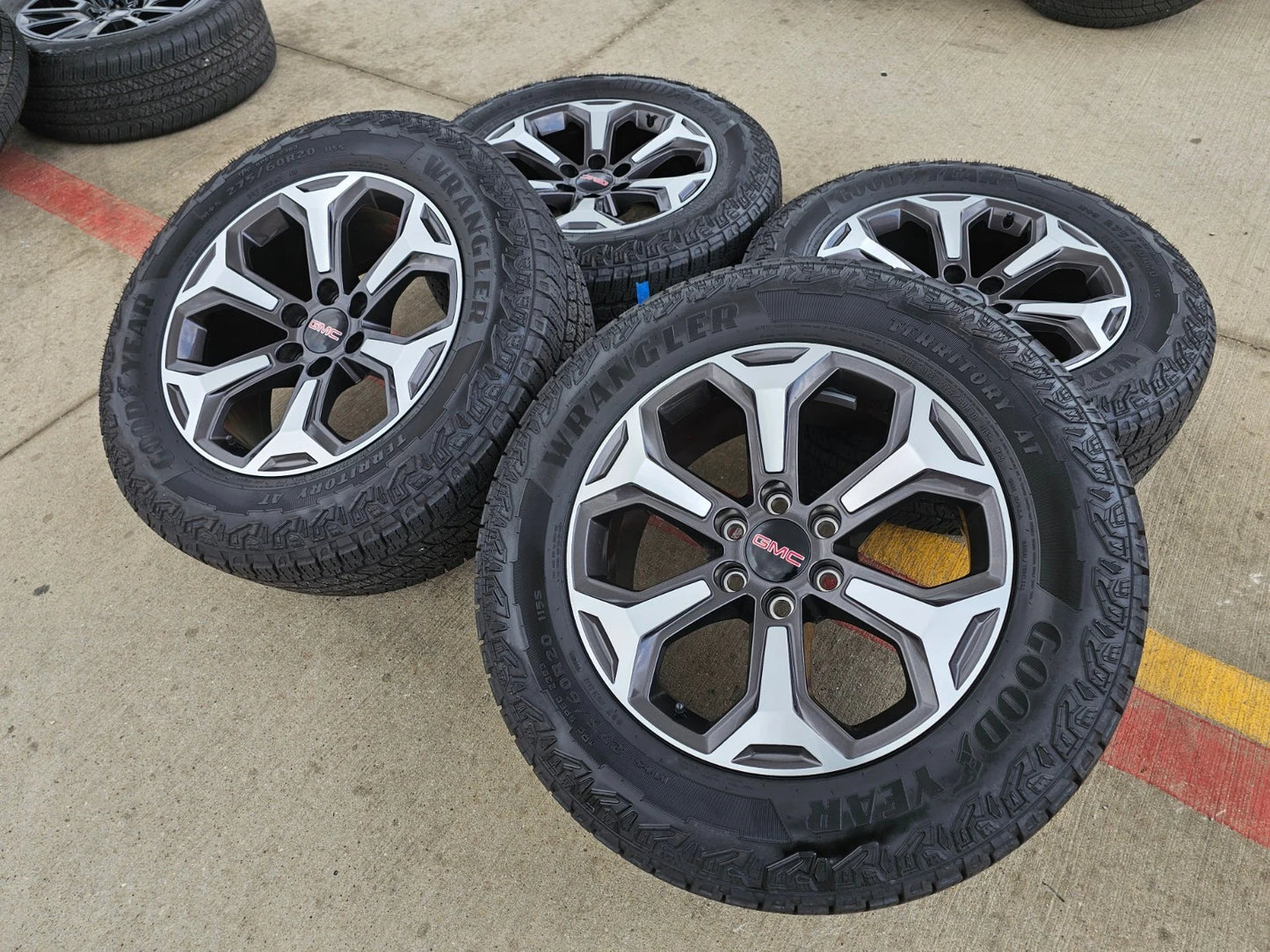 20" GMC Sierra Canyon Chevy Silverado OEM wheels rims 2024 2025 2026 NEW