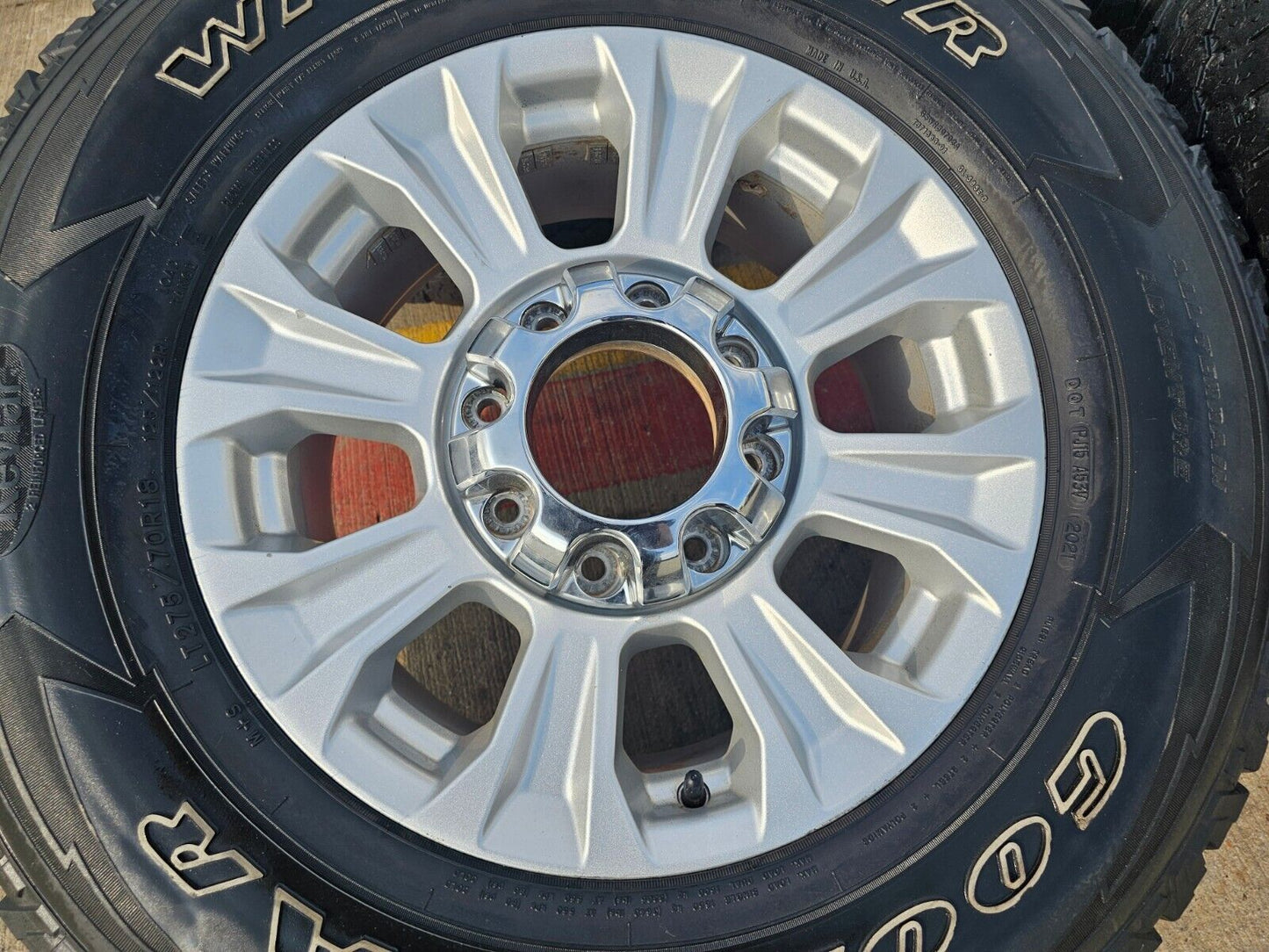 18" Ford F-250 F-350 OEM Lariat 10097 rims wheels 2021 2022 2023 2024 2025