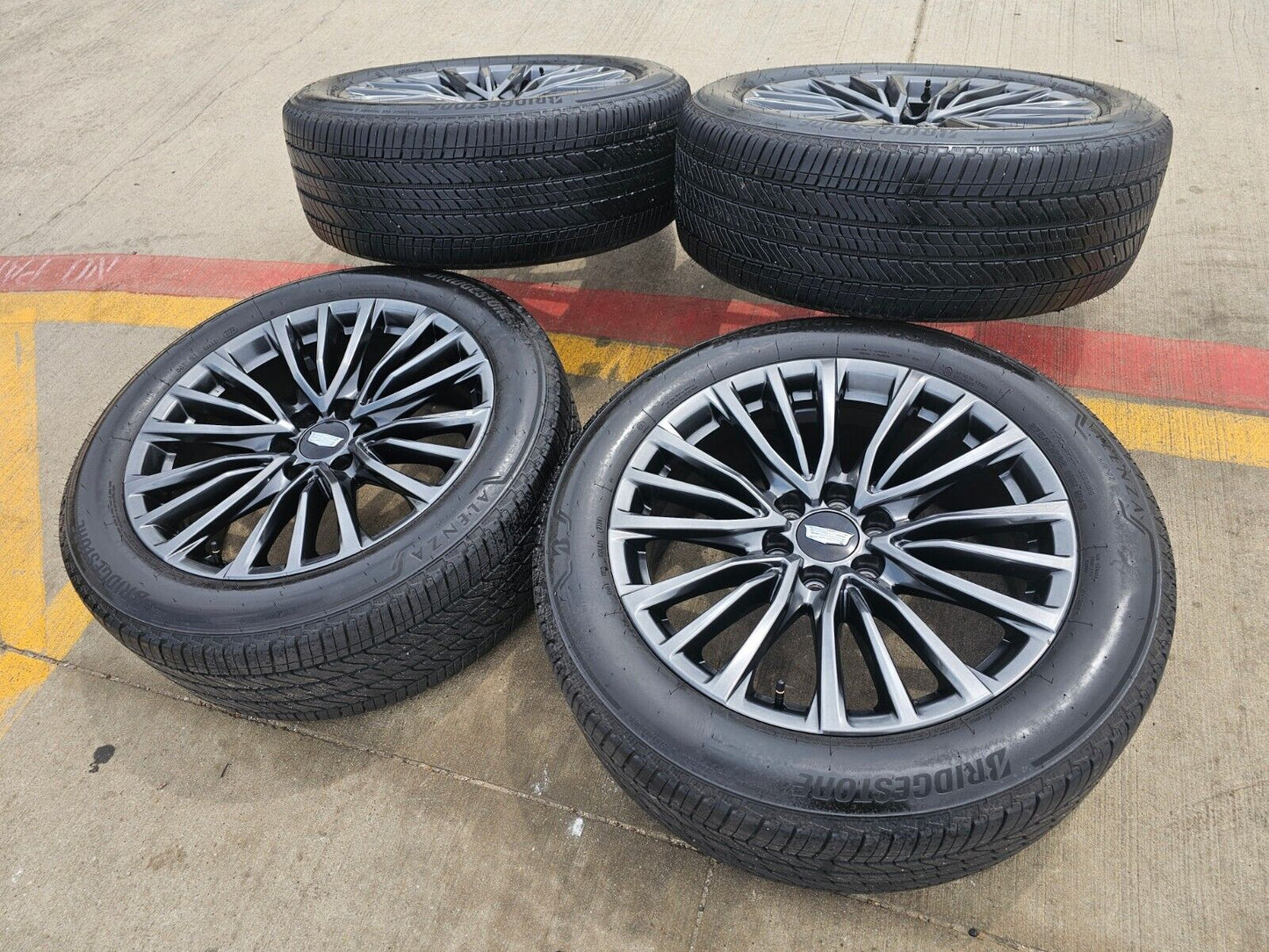 22" Cadillac Escalade V Platinum OEM 4883 wheels rims 2022 2023 2024 2025