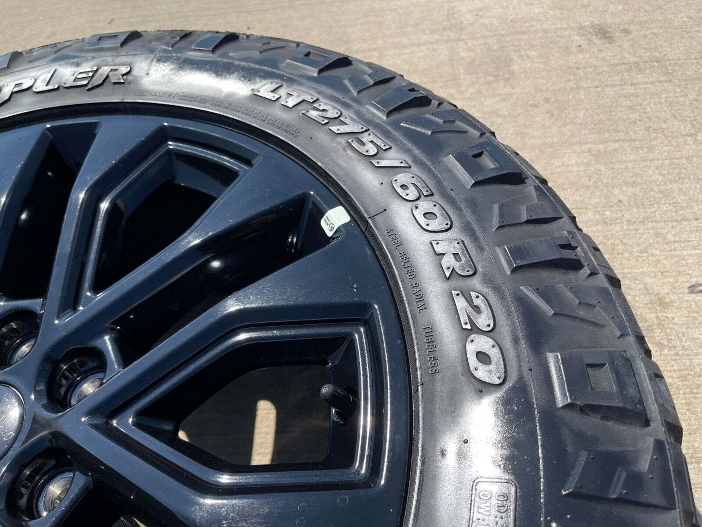 20" Ford F-150 LARIAT Limited OEM rims wheels Expedition 2023 2024 2025 NITTO