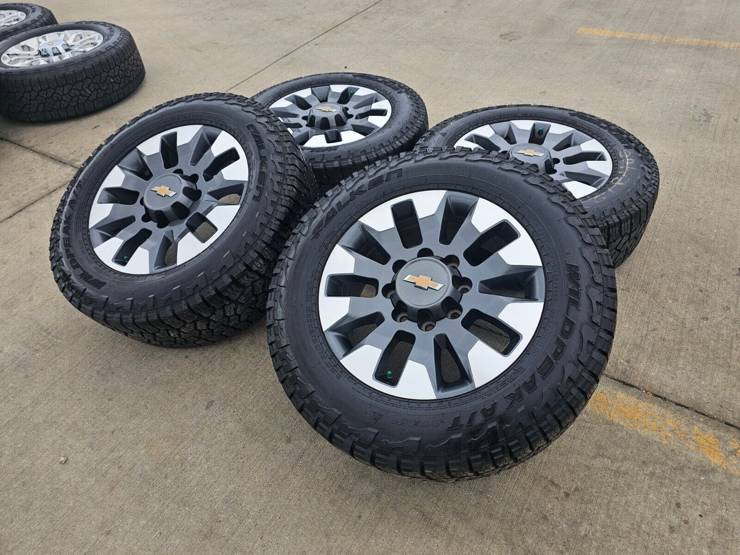 20" Chevy Silverado GMC Sierra AT4 2500 3500 OEM 5960 wheels rims 2022 2023 2024