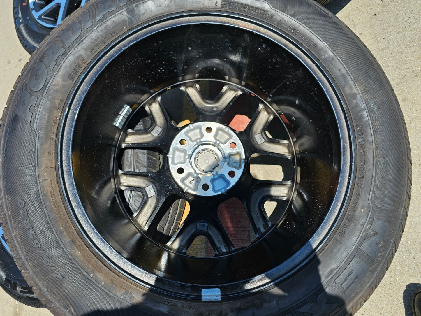 20" Dodge Ram 1500 OEM Laramie wheels rims 68583860AA tires 2024 2025 2026 NEW