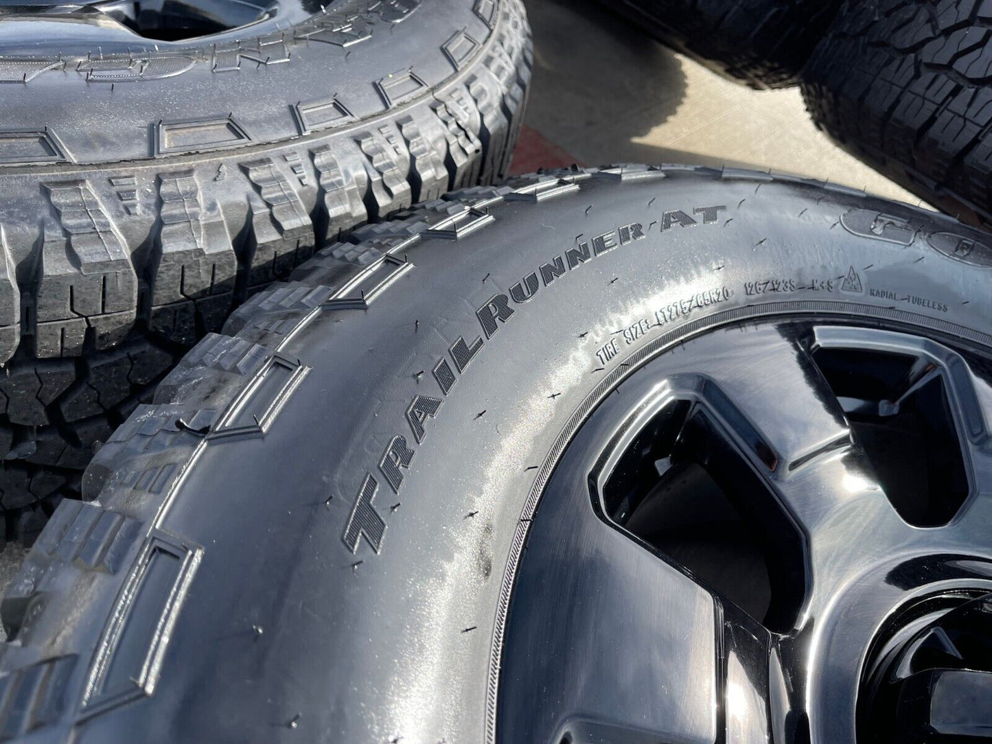 20" Ford F-250 F-350 OEM black Tremor 10295 wheels rims 2024 2025 NEW
