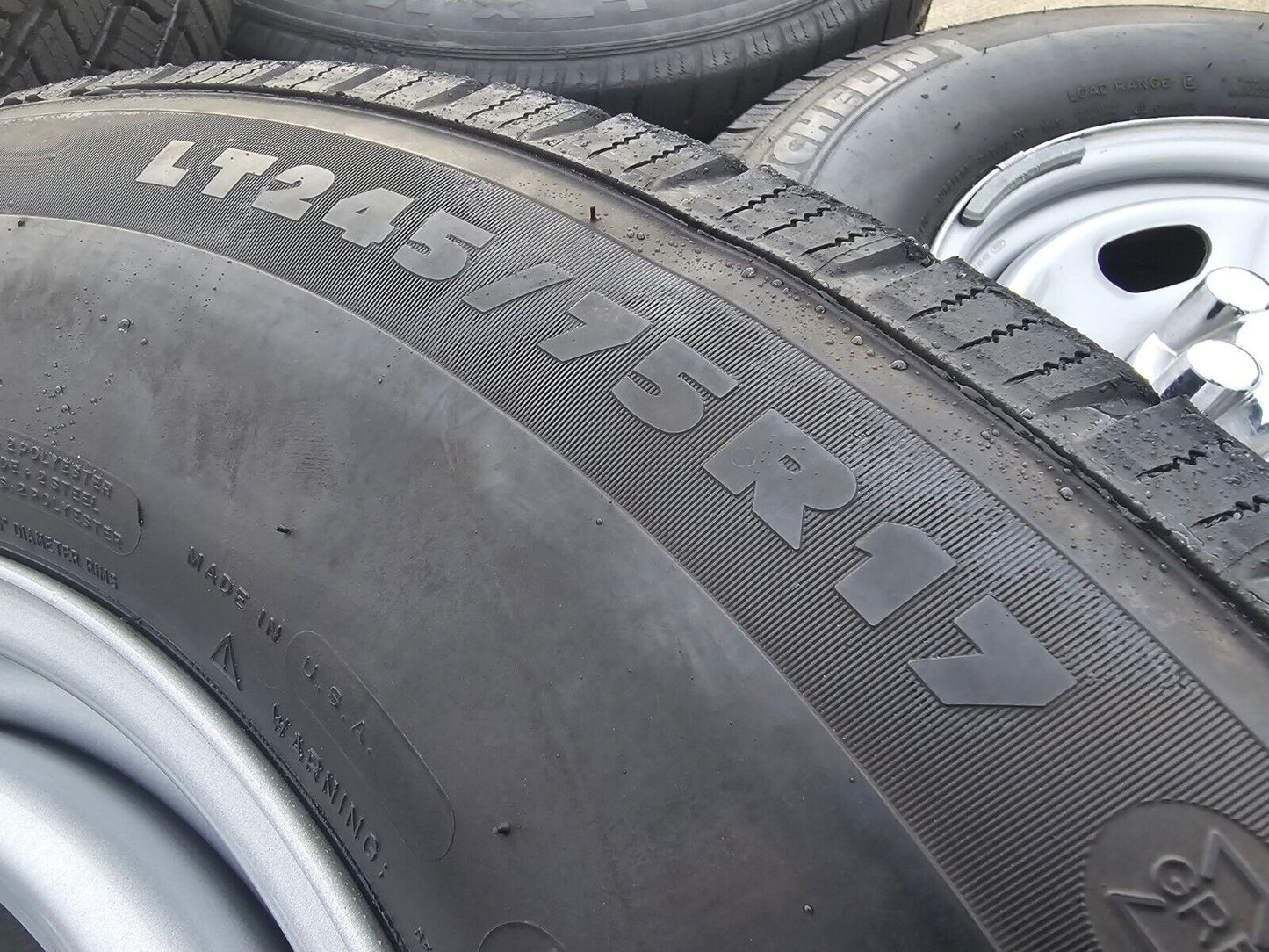 17" Ford F-250 F-350 OEM 3828 wheels rims tires MICHELIN 2021 2022 2023 2024