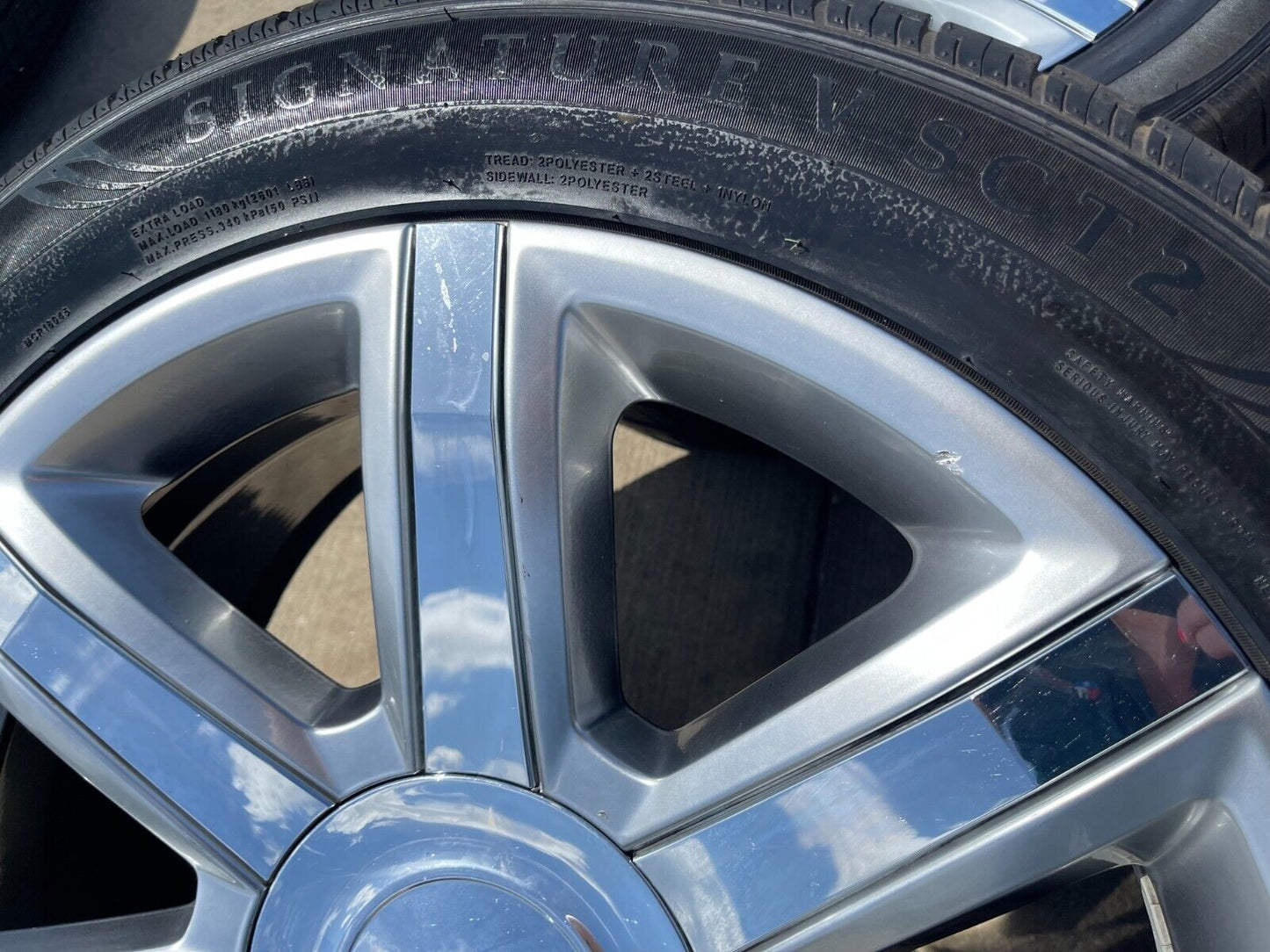 22" Cadillac Escalade OEM chrome wheels rims 2016 2017 2018 2019 2020 4739
