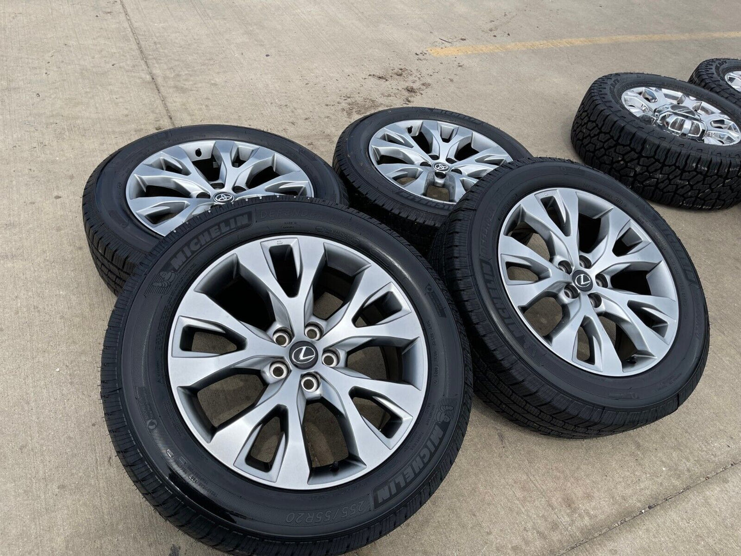 20" Toyota Grand Highlander OEM wheels rims tires Lexus TX350 NEW 2024 2025