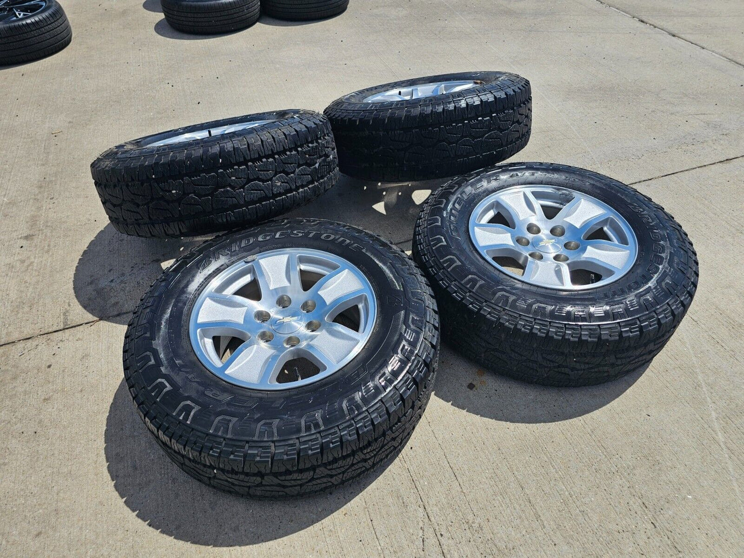 17" Chevy Silverado 1500 Tahoe Sierra OEM 5657 wheels rims 2015 2016 2017 2018