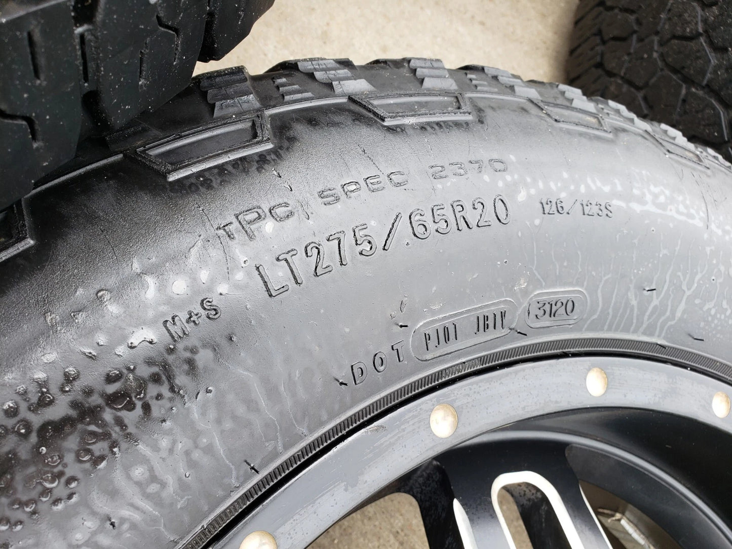 20x9 American Outlaw Chevy Silverado RAM Tacoma wheels rims 6x139 6x5.5 tires