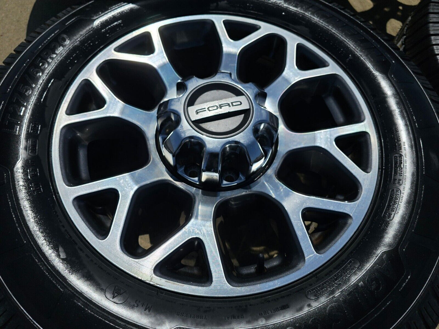 20" Ford F-250 F-350 OEM Lariat wheels rims 10292 tires MICHELIN NEW
