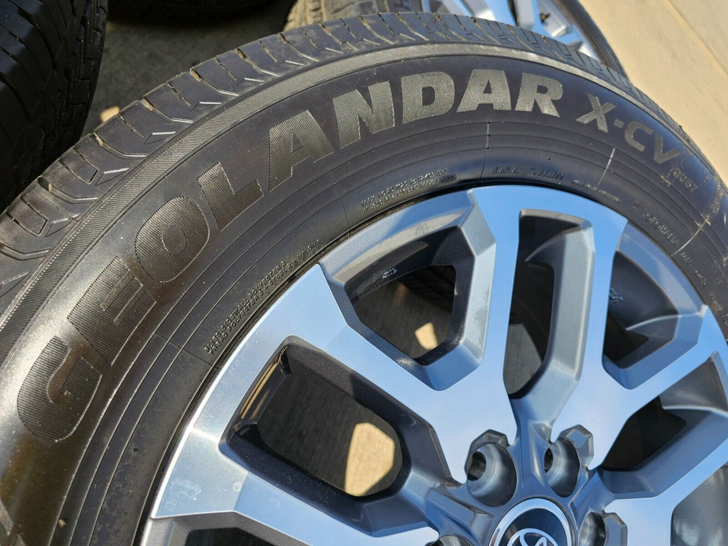 20" Toyota Tundra 2022 2023 TSS TRD OEM wheels rims tires 95359 Sequoia 75277