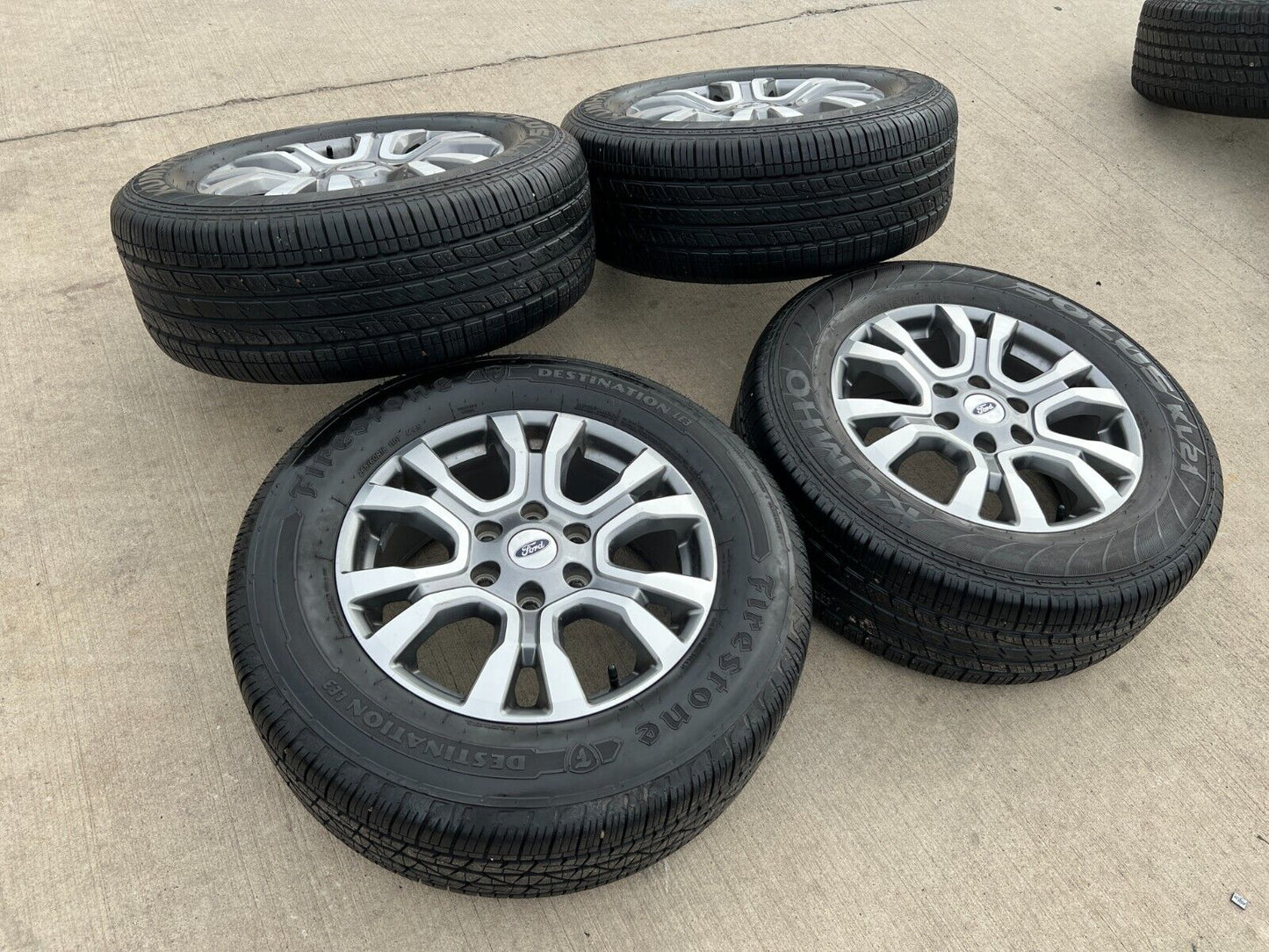 18" Ford Ranger Bronco OEM wheels rims 10232 tires 2021 2022 2023 2024