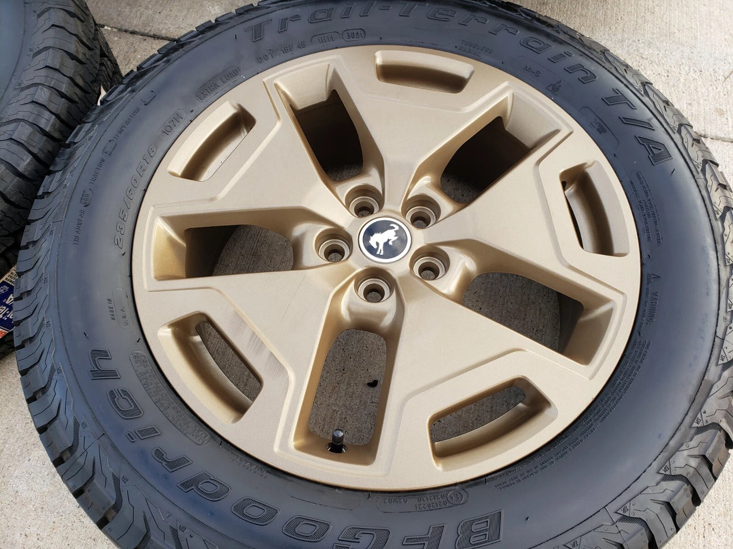 18" Ford Maverick Bronco Sport HERITAGE OEM rims wheels 95020 10328 BRONZE NEW