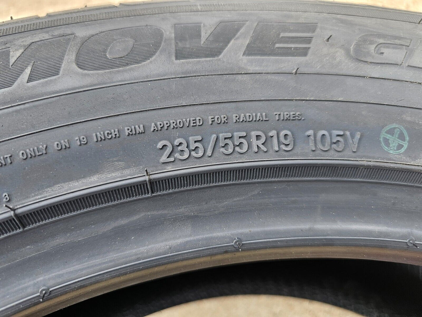 (1) 235/55/19 Ironman iMove Gen3 A/S tire 105V XL NEW