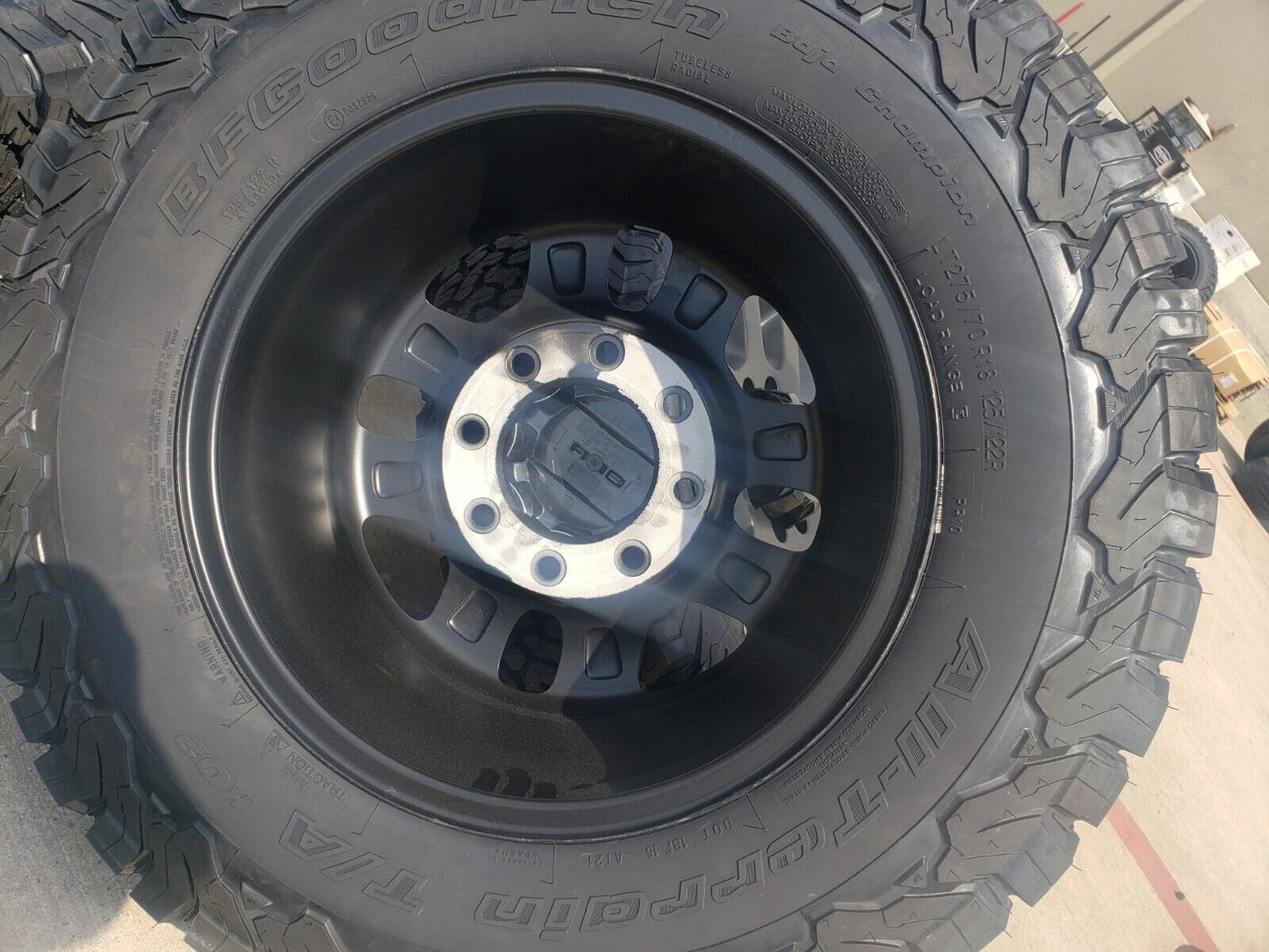 18" GMC Sierra 2500 3500 OEM Chevy 5502 wheels rims NEW BFG